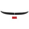 3pcs Rear Trunk Spoiler Kit ABS Adjustable Wearproof Heat Resistant