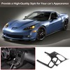 PIUGILH Car Console Gear Shift Panel Trim Cover for Corvette