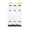 3P Miniature Circuit Breaker Easy Disassembly Assembly Din Rail Mount