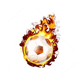 Football Stickers Self-Adhesive Sports Ball Sticker Flame Football Theme Party Decor Envelope Gift Bag Seal for Sports Party Supplies, Football Team Gift, Birthday Parties 5"