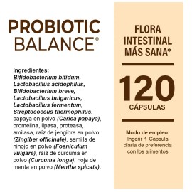 Nature's Therapy Enzimas Digestivas, Probioticos,Flora Intestinal Sana 80 Mill, Sin sabor