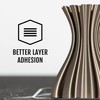 HATCHBOX Metallic Finish PLA 3D Printer Filament, Dimensional Accuracy +/-