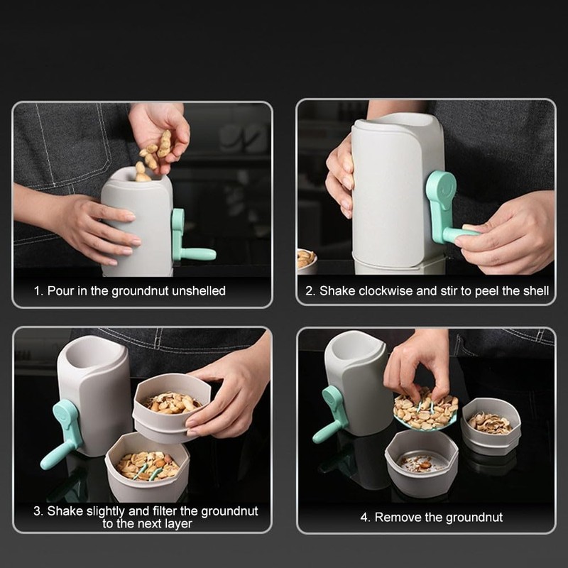 Pistachio Opener Automatic Peanut Peeler Peanut Opener Tool Multifunctional Chestnut