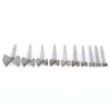 10pcs 14-50mm Forstner Drill Bit Set Flat Wood Drilling Woodworking