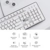 RK ROYAL KLUDGE RK920 Full Size Mechanical Keyboard, Rainbow Backlit