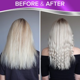 Blonde Conditioner Sulphate-Free (500 ml) Conditioner Bleached Hair Silver Conditioner Hair for Grey Hair Silver Conditioner - Blue Conditioner Hair Blonde Conditioner Violet Conditioner Anti Yellow Tint