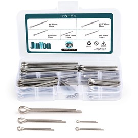 JUNYON Cotter Pin Cotter Tweezers Clip Cotter Pin Set, 304 Stainless Steel, 5 Size Set