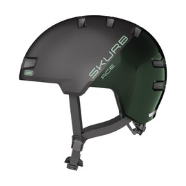 ABUS city helmet Skurb ACE - stylish bike helmet for everyday use, skating, BMX riding or longboarding - orange, size M