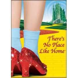 ATA-BOY WIZARD OF OZ THERE'S NO PLACE LIKE HOME MAGNET 2.5” X 3.5” NEW