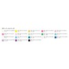 Turner Color AG020419 Acrylic Gouache Color Pearl, Indigo 0.7 fl