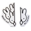 Miffy Miffy Magnetic Car Sign Set of 2 LIC-MF0155 Miffy
