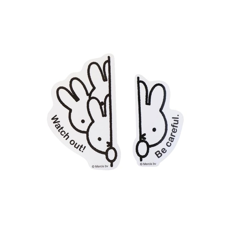 Miffy Miffy Magnetic Car Sign Set of 2 LIC-MF0155 Miffy
