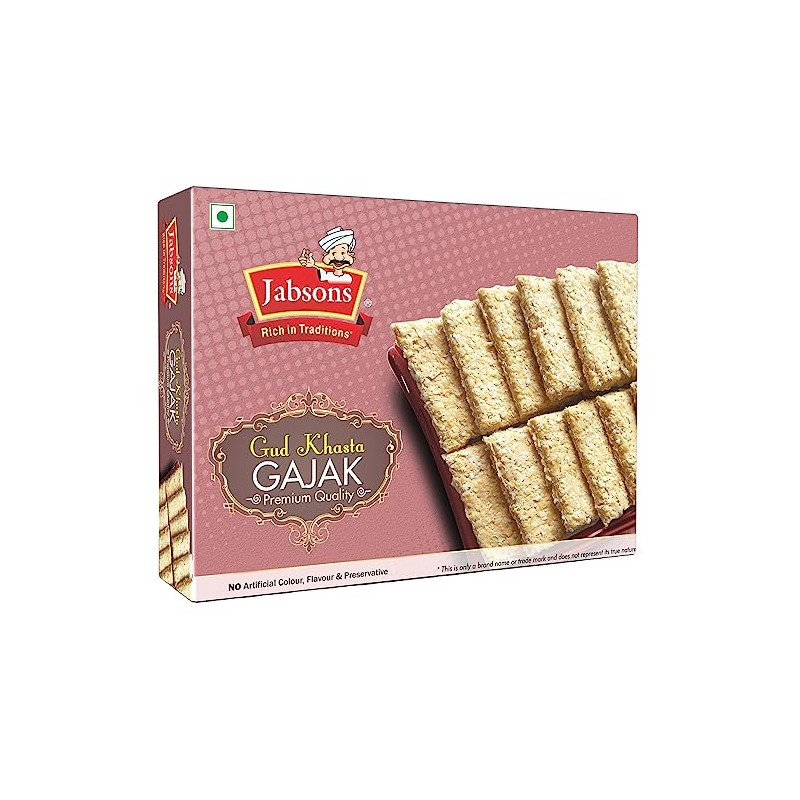 Jabsons - Gud Khasta Gajak, 400 G (14.1 Oz)