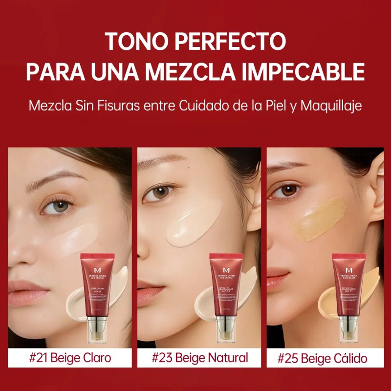 Missha M Perfect Cover Bb Cream Spf42 Ilumina Corrector 50ml