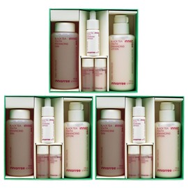 Innisfree Black Tea Youth Enhancing Skin Care Set of 3 / 이니스프리 블랙티 유스 인핸싱 스킨 케어 세트 3개