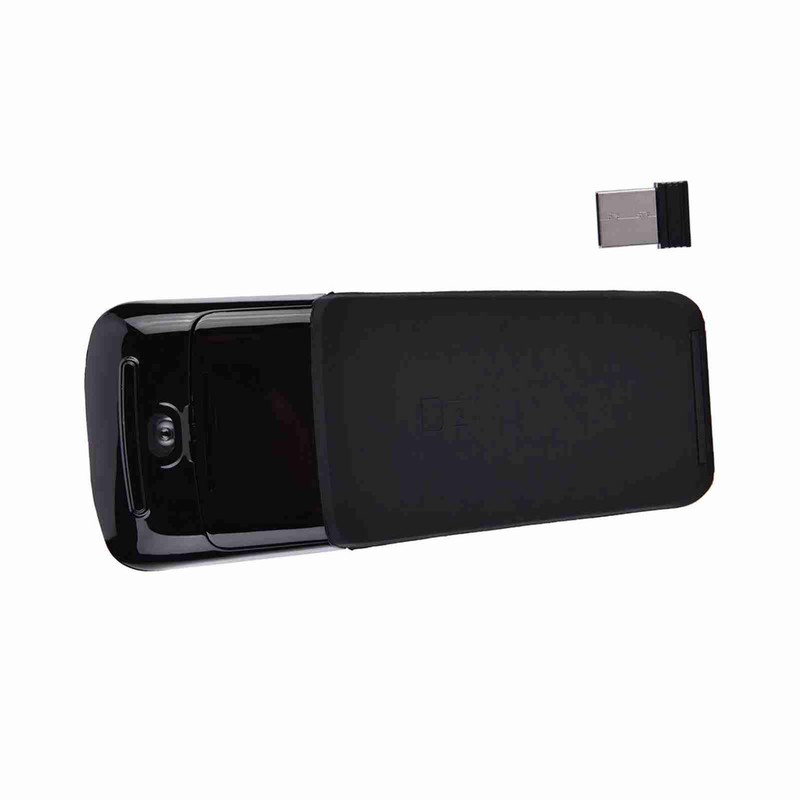 2.4GHz Foldable Wireless Arc Touch Mouse Mice USB Receiver For