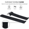 Band for Garmin Vivoactive 4, Soft Silicone Replacement Watch Band