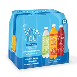 Vita Ice Variety Pack, 12 Pack, 17 oz. Bottles