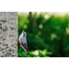 WILDLIFEGARDEN Wildlife Garden WG410 DecoBird Nuthatch, Hand-Carved Decorative Wooden Bird,