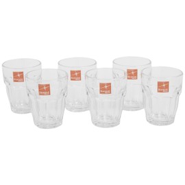 Bormioli Rocco Rock Bar Stackable Shot Glasses – Set Of 6 Dishwasher Safe Drinking Glasses For Liquors & Spirits – 2.25oz Durable Tempered Glass