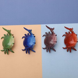 AIXXCUVQ Brass Pen Holder Creative And Cute Desk Organizer For Glasses And Keys Fountain Pen Holder For Desk PVC Cute Pen Holder, Blue