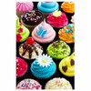 500 Pieces Assorted Cupcake Jigsaw Puzzle for Adults and Kids