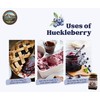 Bounty Foods Huckleberry Jam 2 Pack of 9 oz Jar