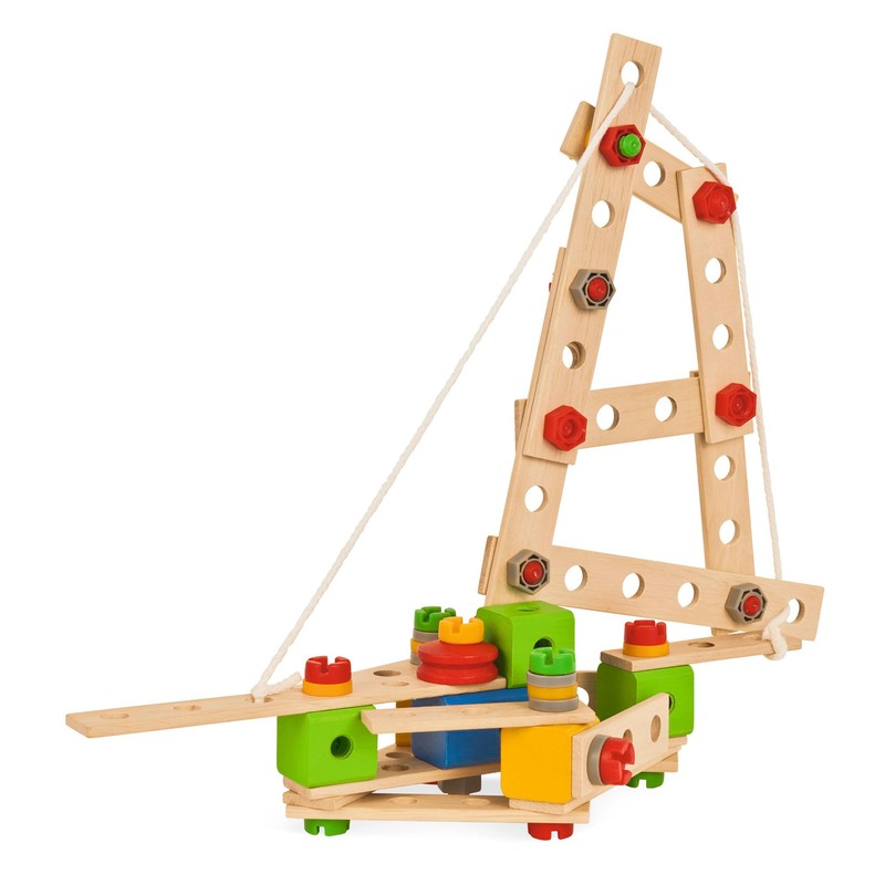 Eichhorn - Constructor locomotive, 8 different model variants, construction toy
