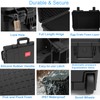 Regetek Waterproof Rolling Hard Case with Customized Foam & Wheels,