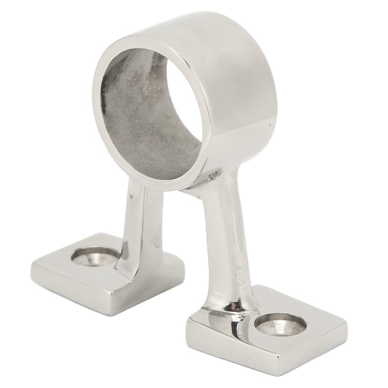 2Pcs Marine Boat Hand Rail Fitting Center Support Bracket Stanchion