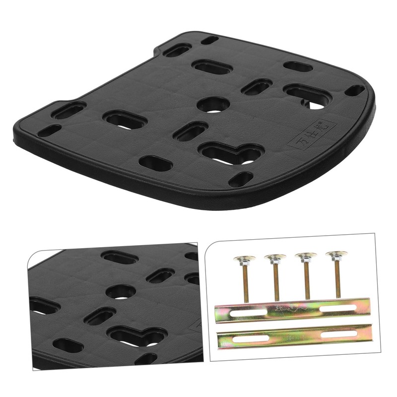 CHILDWEET 1set Motorcycle Rear Luggage Rack Mounting Plate Adapter with