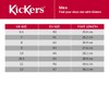 Kickers Kickers Mens Tovni Lacer Trainers Low-Top Sneakers, Black, 6.5