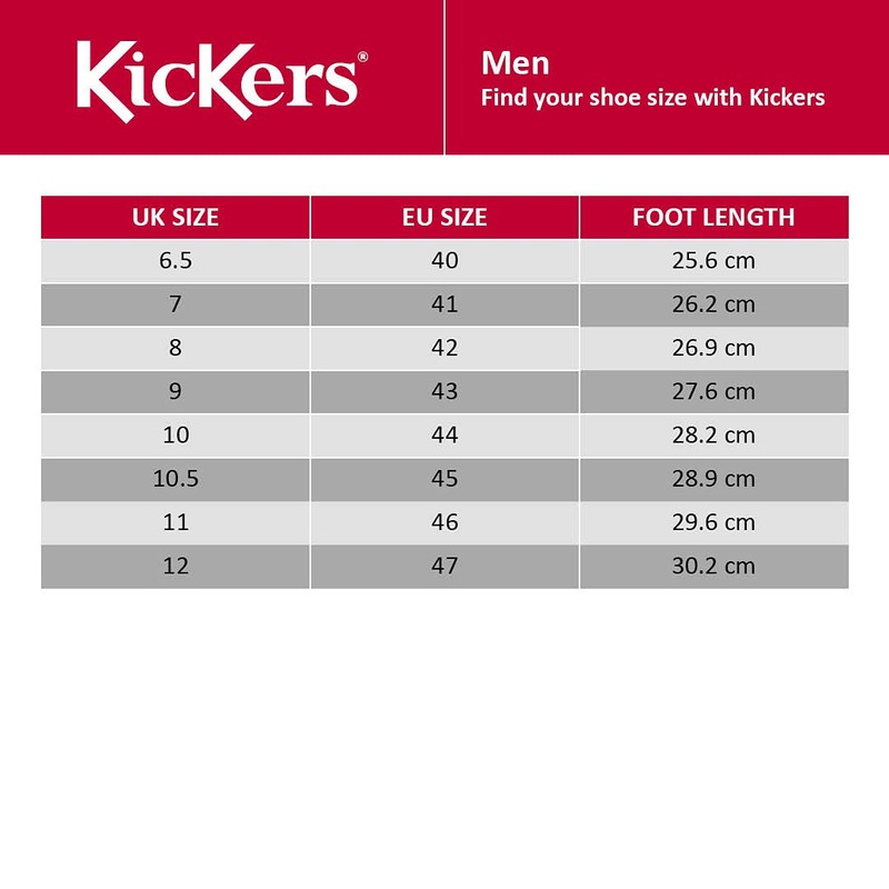 Kickers Kickers Mens Tovni Lacer Trainers Low-Top Sneakers, Black, 6.5