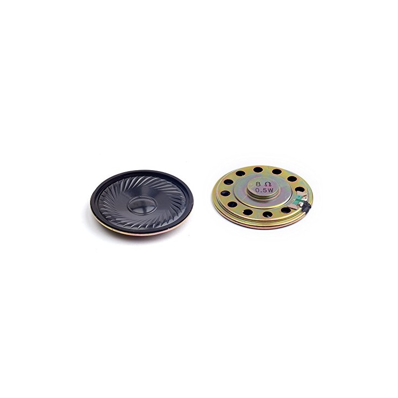 Cylewet 2Pcs Diameter 5cm 8ohm 0.5W Loudspeaker Woofer Small Speaker