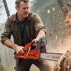 KKXXDBD 20 Inch Chainsaw Guide Bar and Chain, Advance Cut