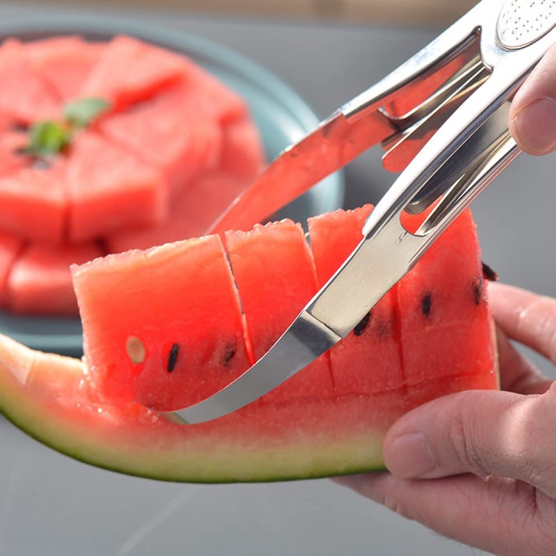 Fruit Slicer Cutter, Mango Splitter with Stainless Steel Blade, Fruit