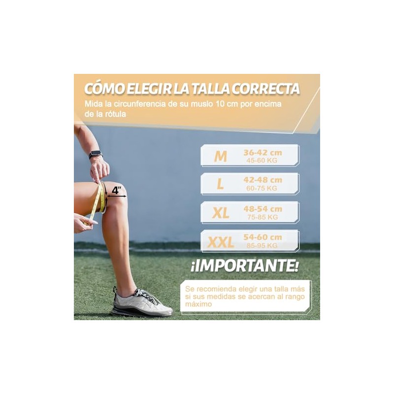 2 Piezas Rodilleras Deportivas, Rodillera Ortopedica de Meniscos Adjustable