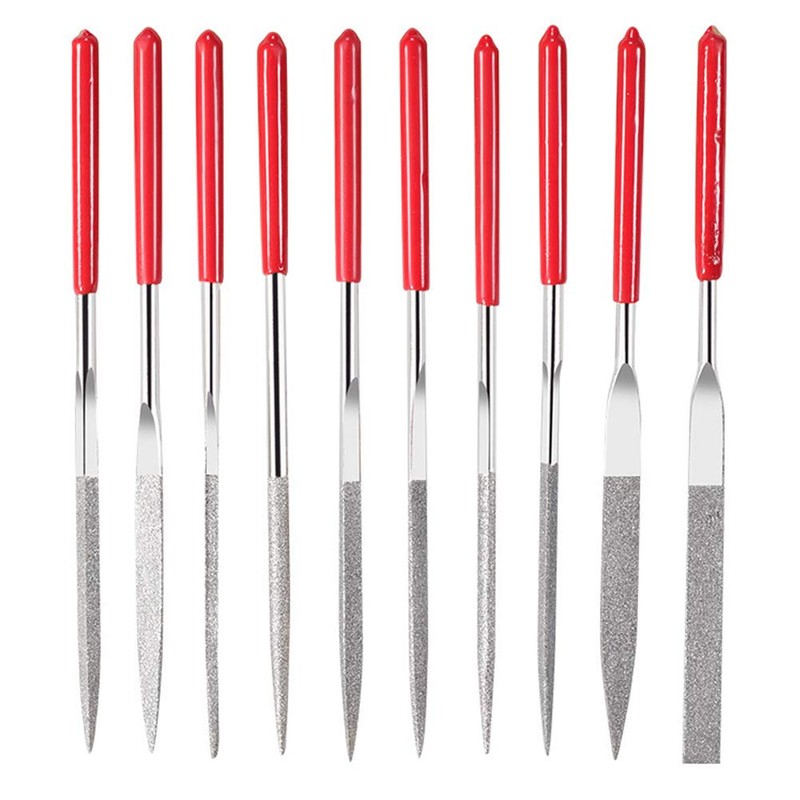 Bestgle Diamond File Set of 10 Files, Sharpener, Sharpener, Sanding,