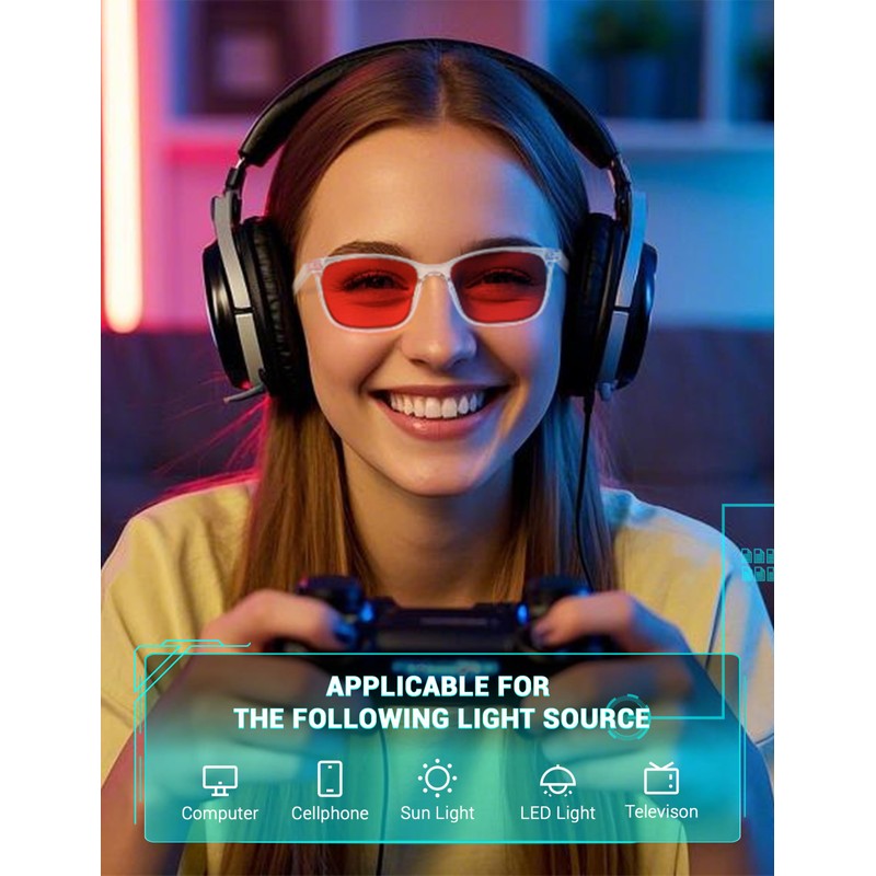 TIJN TIJN Sleep Glasses for 99.9% Blue Green Light Blocking
