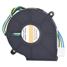 KIKIFAN for BB7515BU B127515BU DC 12V 0.80A 4-Wire 75X75X15mm Copper Radiator CPU Heat Sink Fan