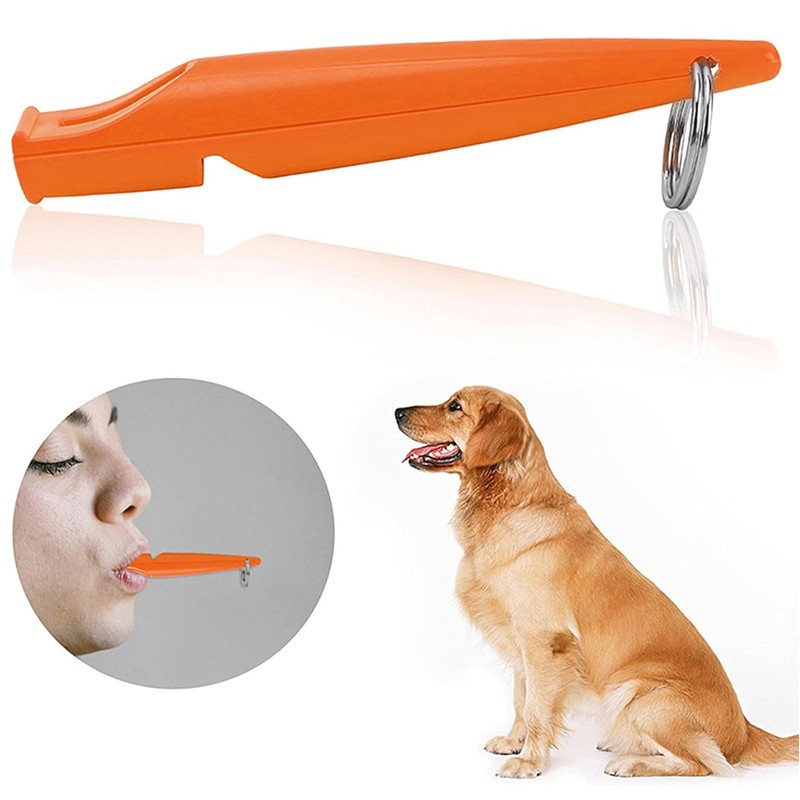 Aczyqws 3 Pack Dog Whistles for Recall, High Pitch Dog