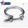 JONJEA 2" Universal Stainless Steel V-Band Clamp for Turbo Downpipe