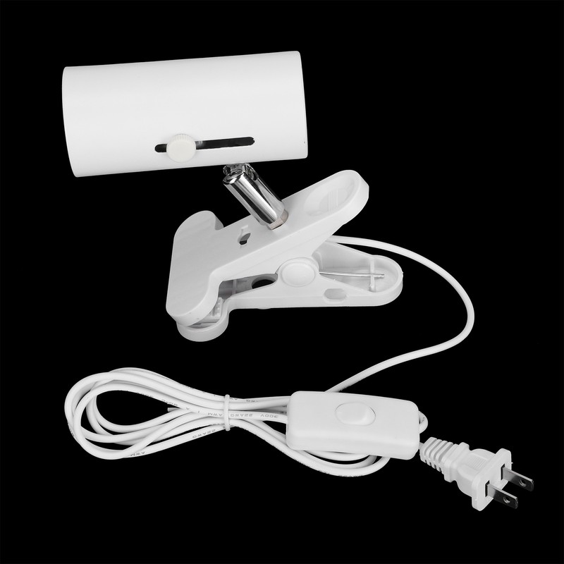 Reptile Sun Basking Lamp Clip on Bracket Rotatable Heat Light