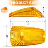 Aeagle Top Roof Light Cab Clearance Marker Cover Lens for