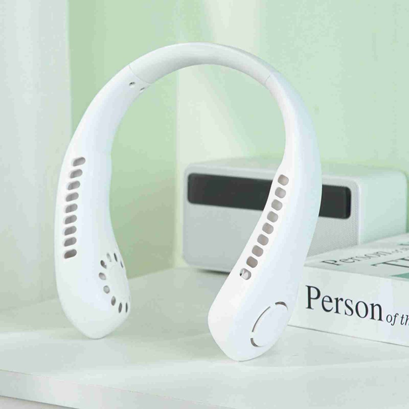 Fan 3 Gear Portable Leafless Hanging Neck 2600mAh Large Capacity