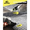 DARTOTEK 4pcs Oscillating Multi Tool Hook Knife Blade, Multitool Saw