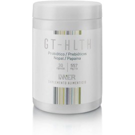 INNER™ Digestive Balance | Probióticos + Prebióticos + Nopal + Papaína | 30 Cápsulas para la Salud Digestiva y Fortalecimiento Inmune | Sin Gluten | 1 Mes de Suministro