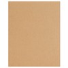 25 Pack Corrugated Cardboard Sheets, 8x10 Flat Card Boards Inserts