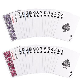 Playing Cards, Decks of Cards,Playing Cards 2 Pack for Adults,Poker Size Standard Index,Poker Cards Professional,Bridge Playing Cards Set Bulk for Card Games(Purple/Pink)