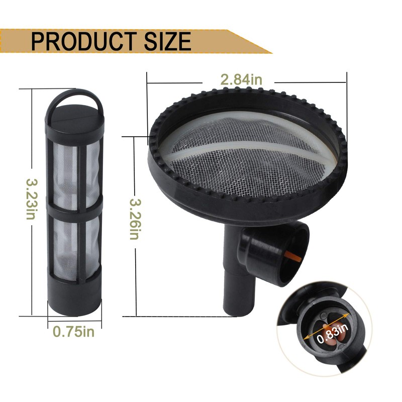 Fuel Tank Sending Unit Filter Screen Strainer and Filter Compatible